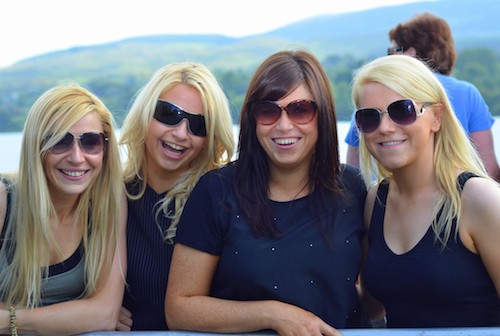 The King girls chilling at Camlough. Photograph: Brendan Monaghan